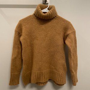 Everlane The Cloud Turtleneck in Heathered Chai